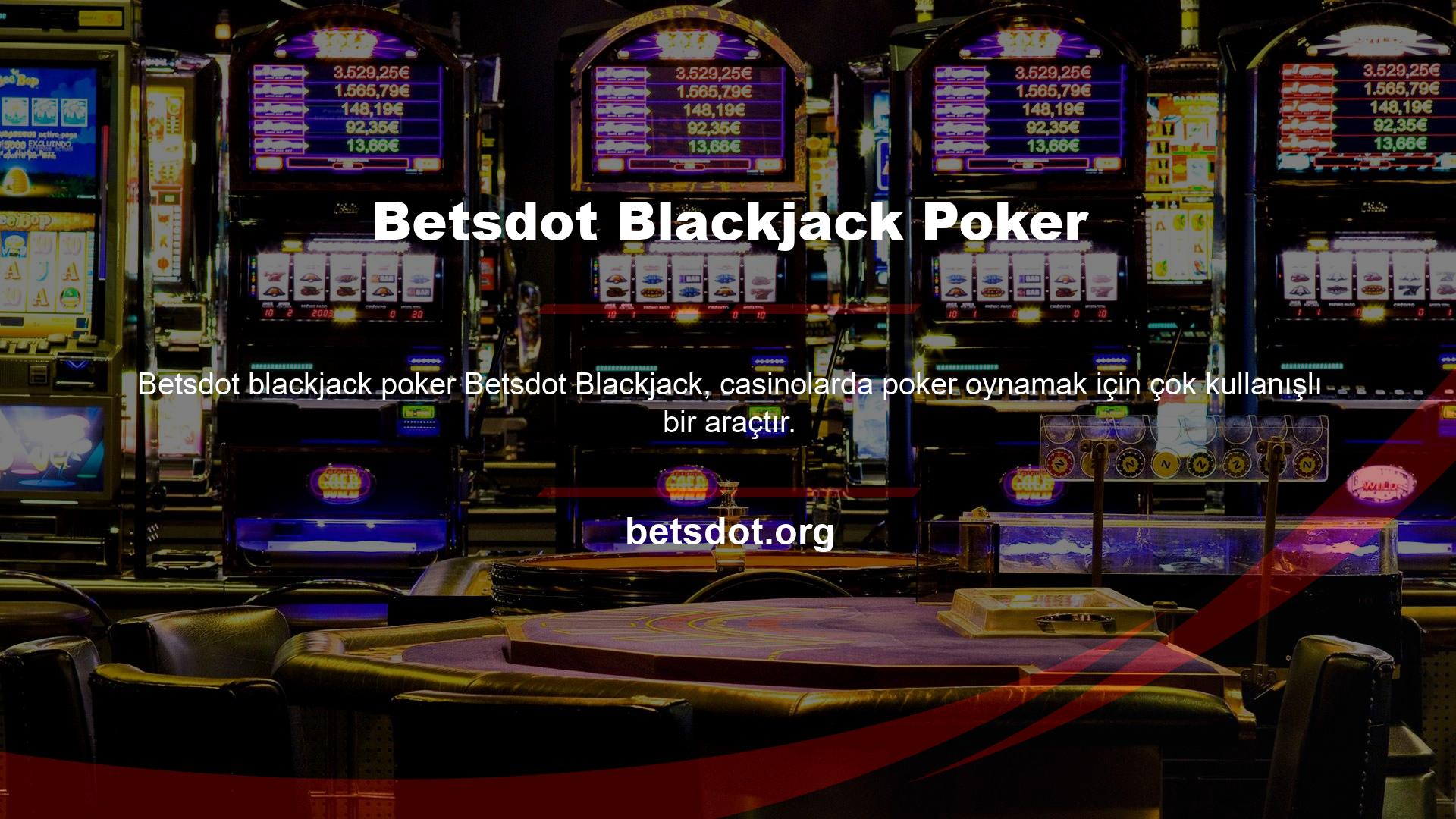 Uzun zamandır var olan bir oyun olan Blackjack, artık dijital cihazlarda çok popüler