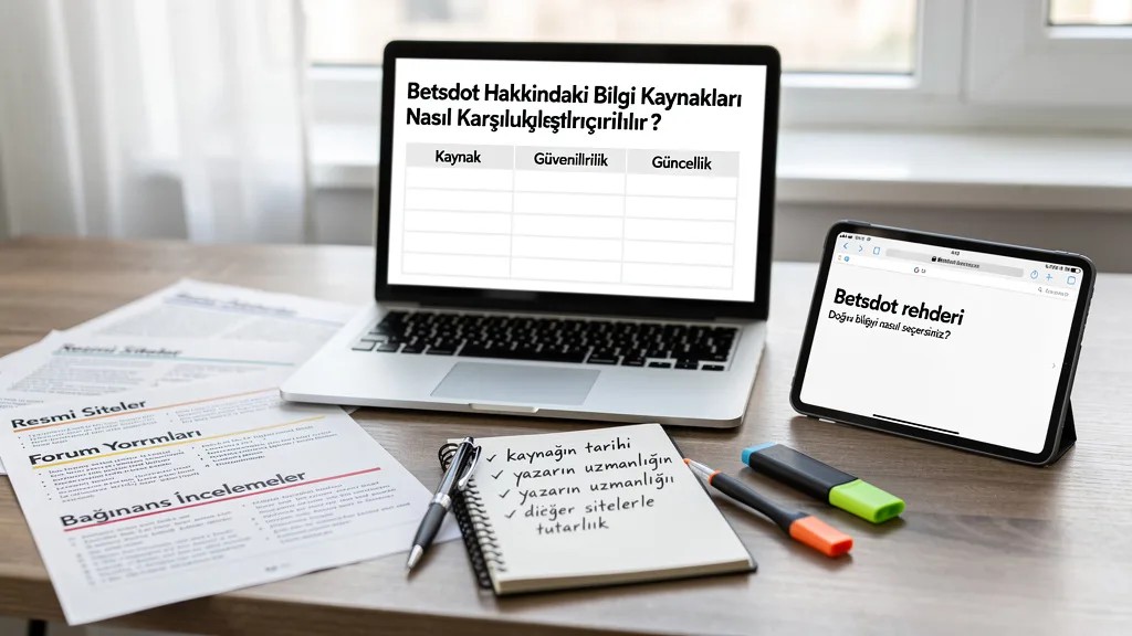 Betsdot Hakkındaki Bilgi Kaynakları Nasıl Karşılaştırılır?